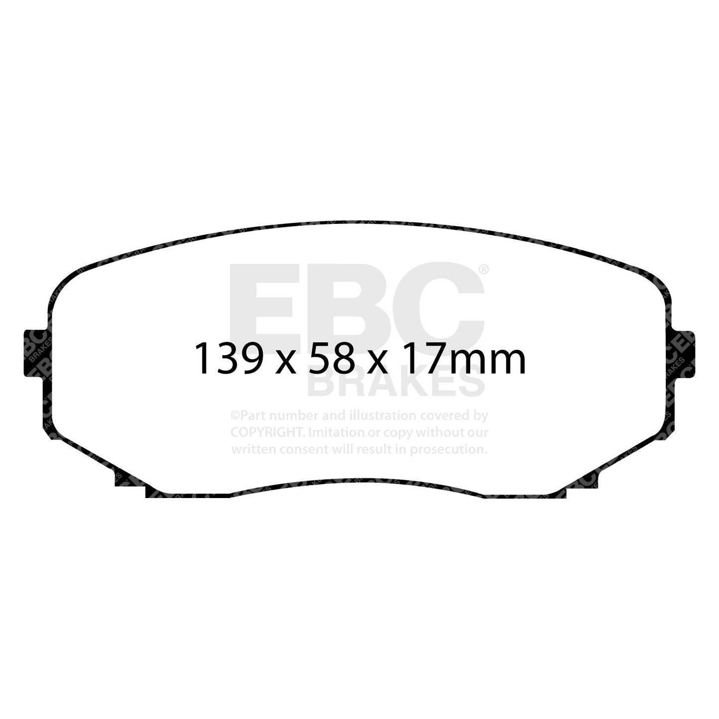 EBC Brakes Pad and Disc Kit (PD11KF701)