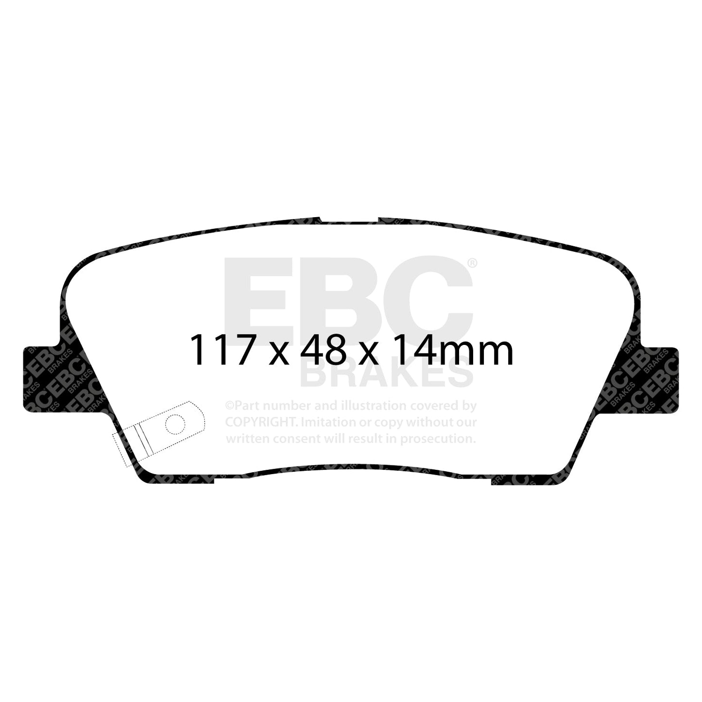 EBC Brakes Pad and Disc Full vehicle Kit (PD40K2623)