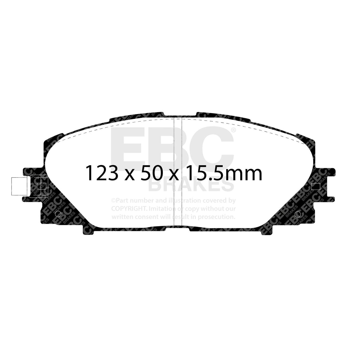 EBC Brakes Pad and Disc Kit (PDKF1091)