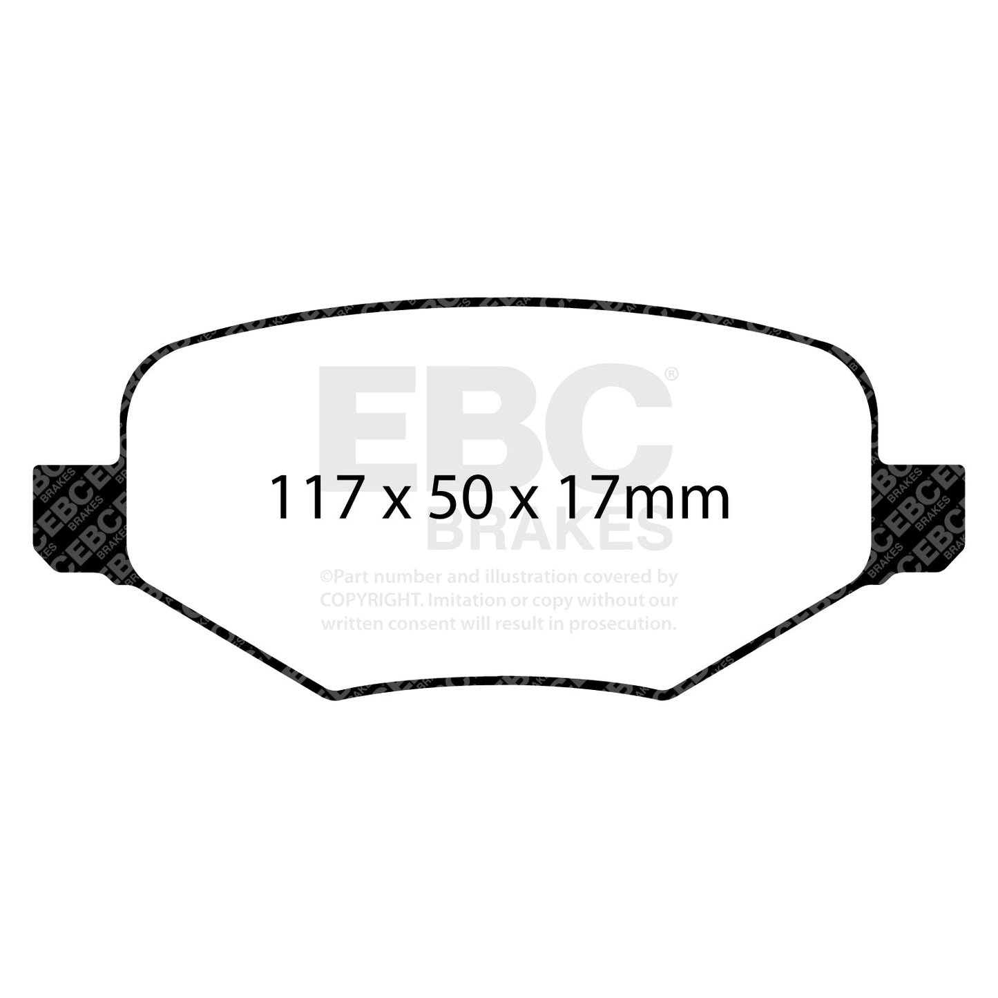 EBC Brakes Pad and Disc Full vehicle Kit (PD40K2179)