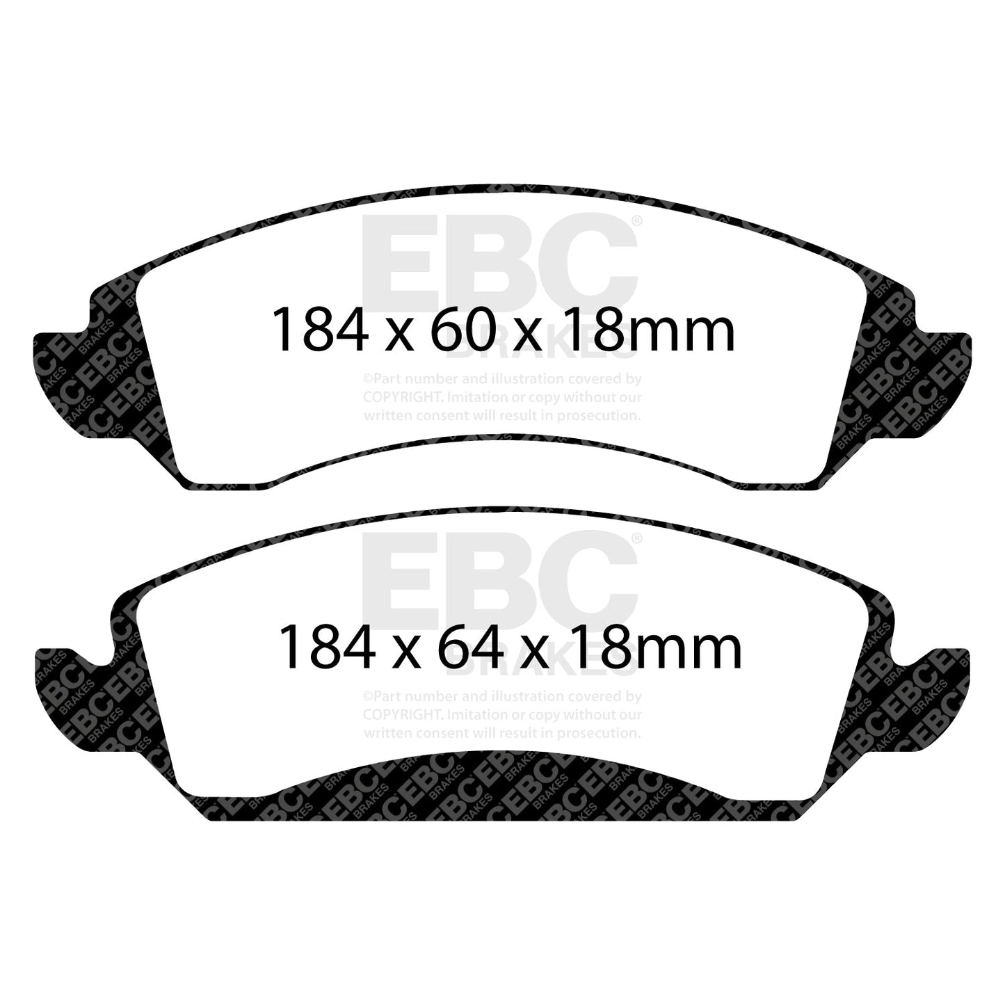EBC Brakes Pad and Disc Kit (PD13KF146)