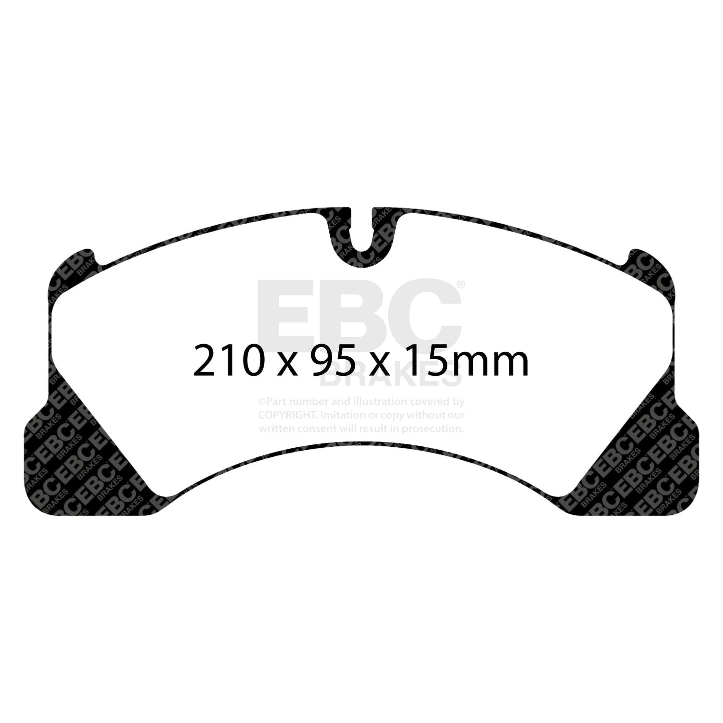 EBC Performance Pack Pad & Line Kit with Yellowstuff Pads (PLK1694)