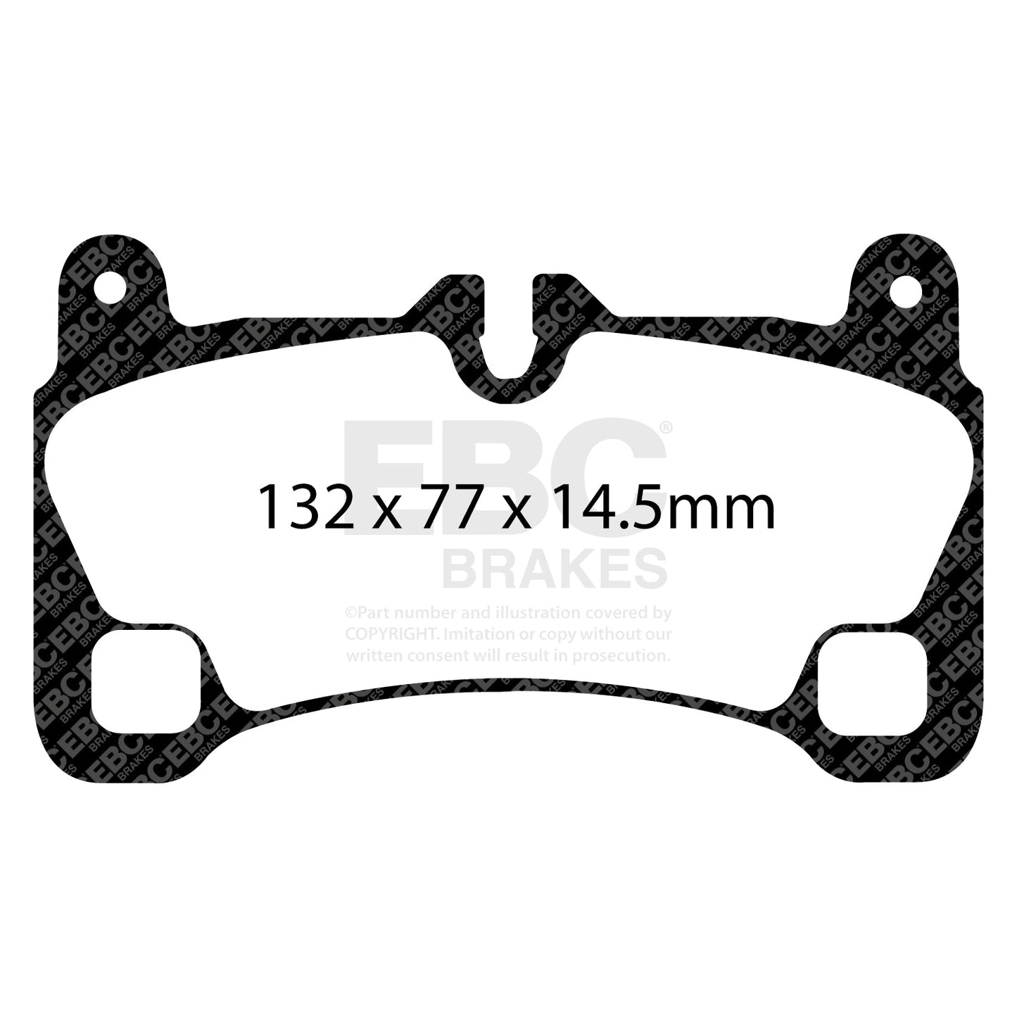 EBC Brakes Pad and Disc Kit (PD04KR363)