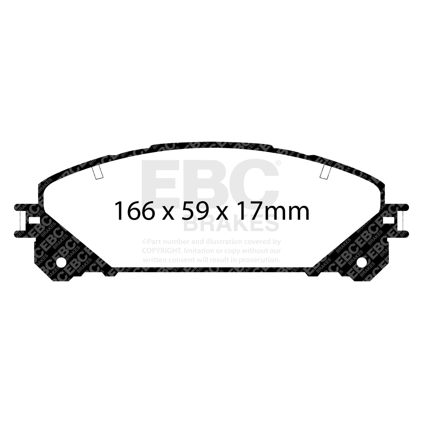 EBC Brakes Pad and Disc Full vehicle Kit (PD40K2197)