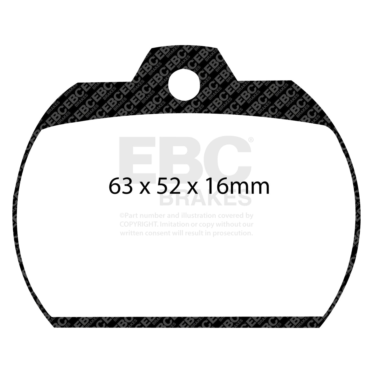 EBC Brakes Pad and Disc Kit (PDKF2059)