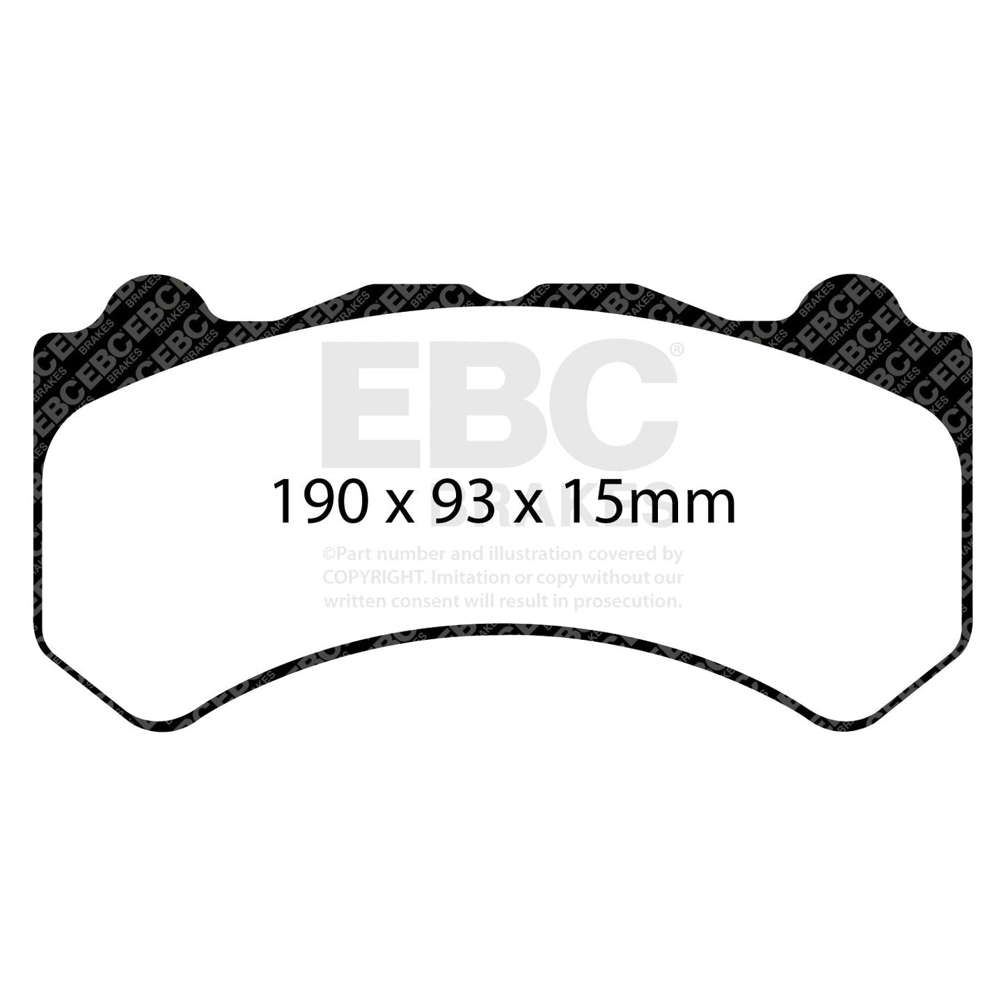 EBC Brakes Pad and Disc Kit (PD03KF614)