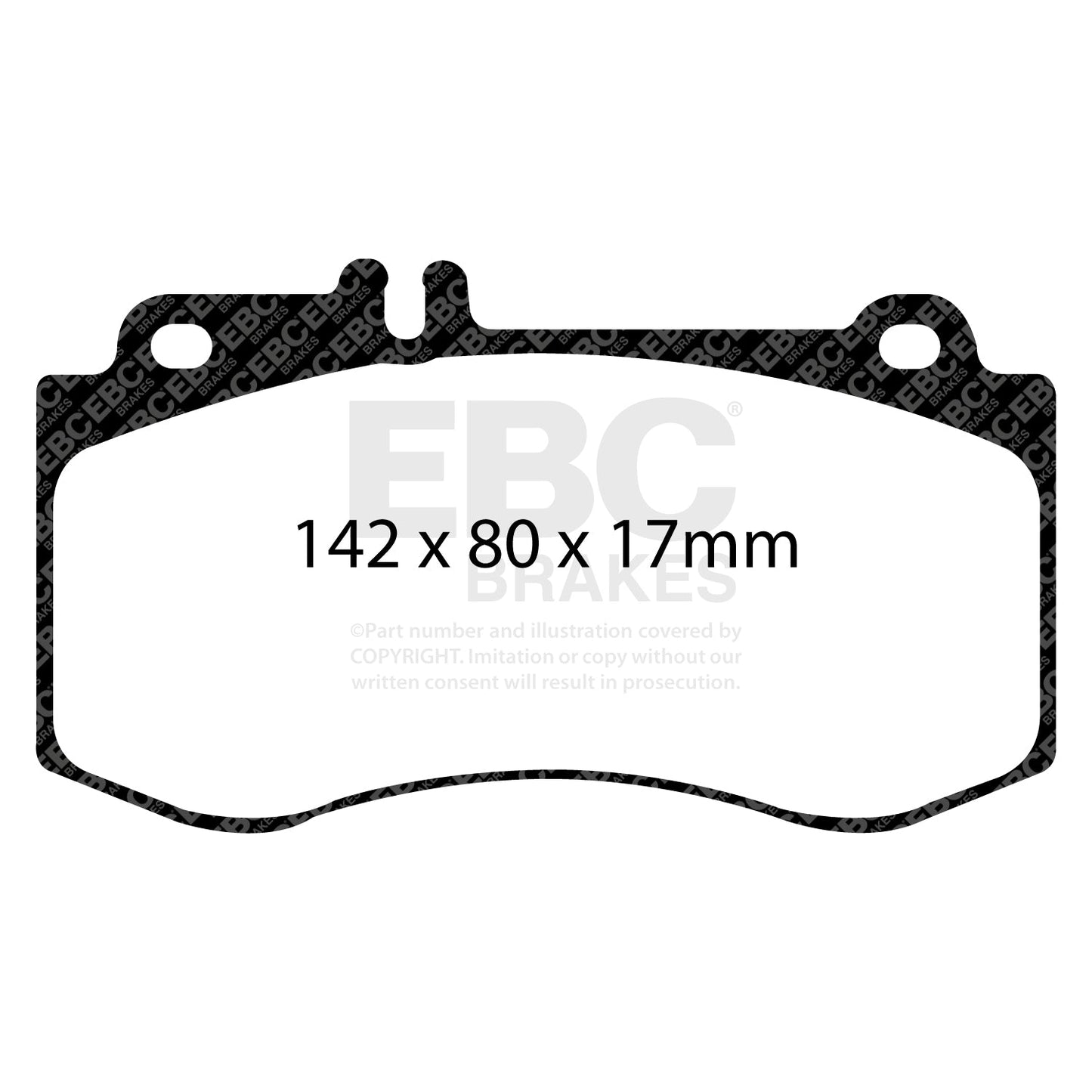 EBC Brakes Pad and Disc Kit (PD03KF754)