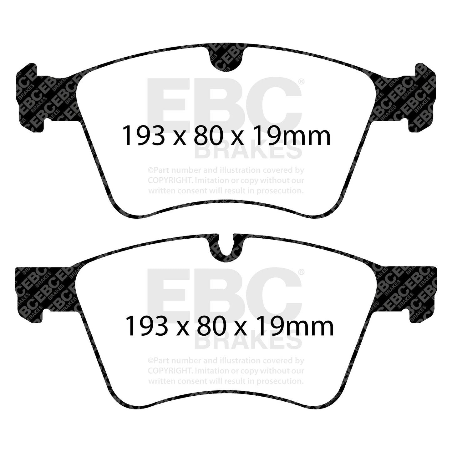 EBC Brakes Pad and Disc Kit (PDKF1233)
