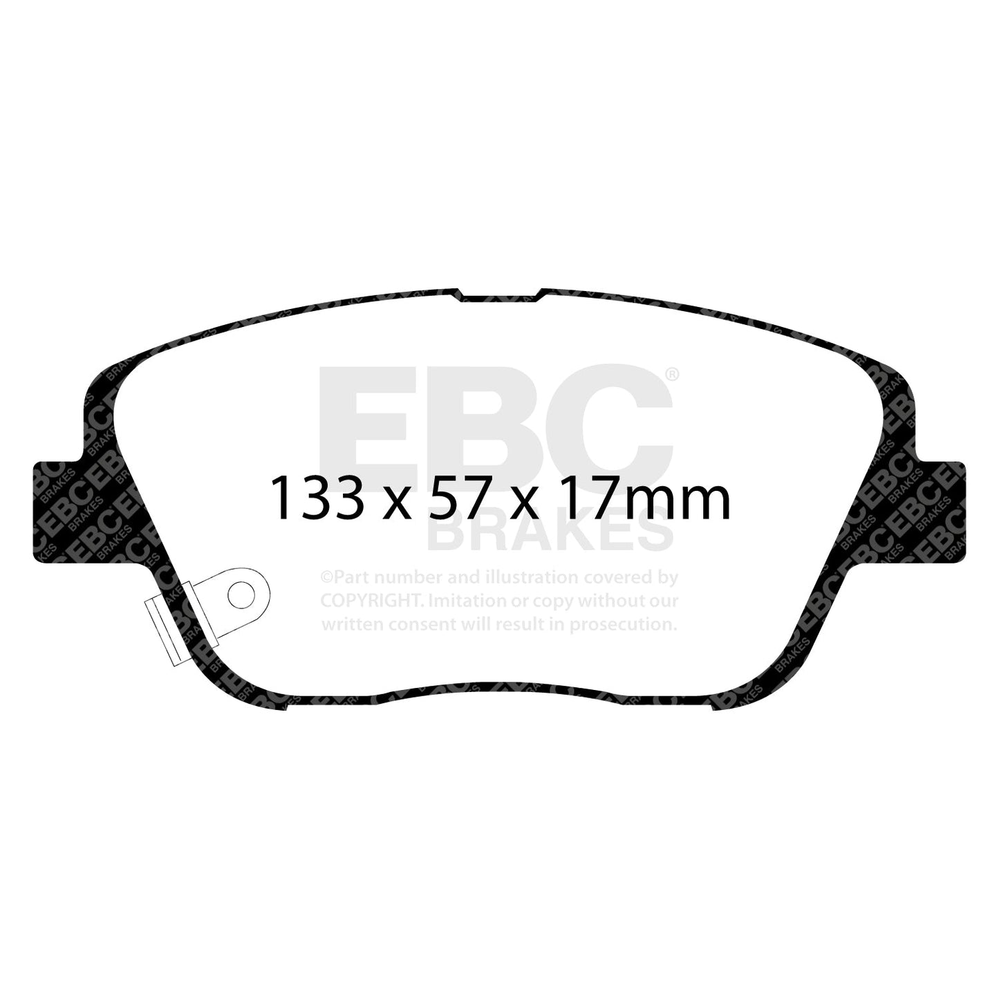 EBC Brakes Pad  and  Disc Kit (PD01KF768)