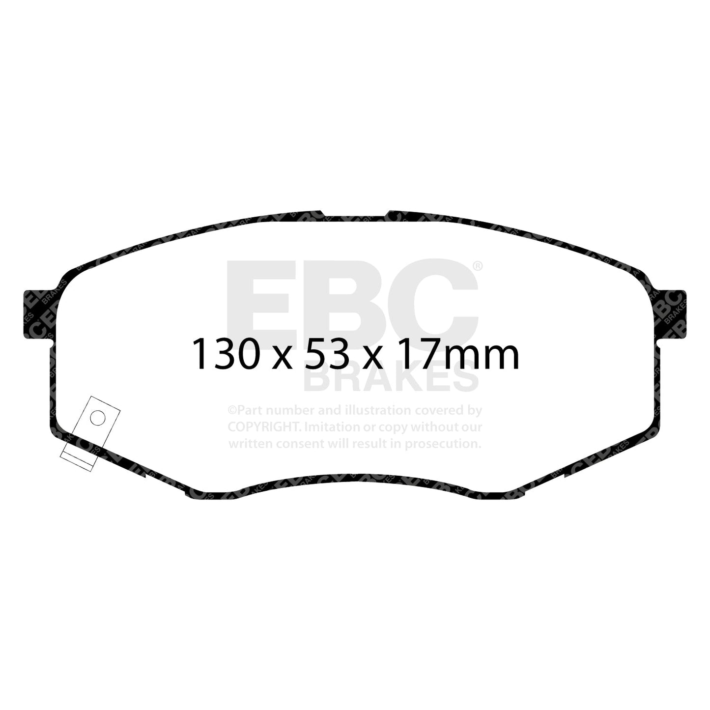 EBC Brakes Pad and Disc Kit (PD11KF741)