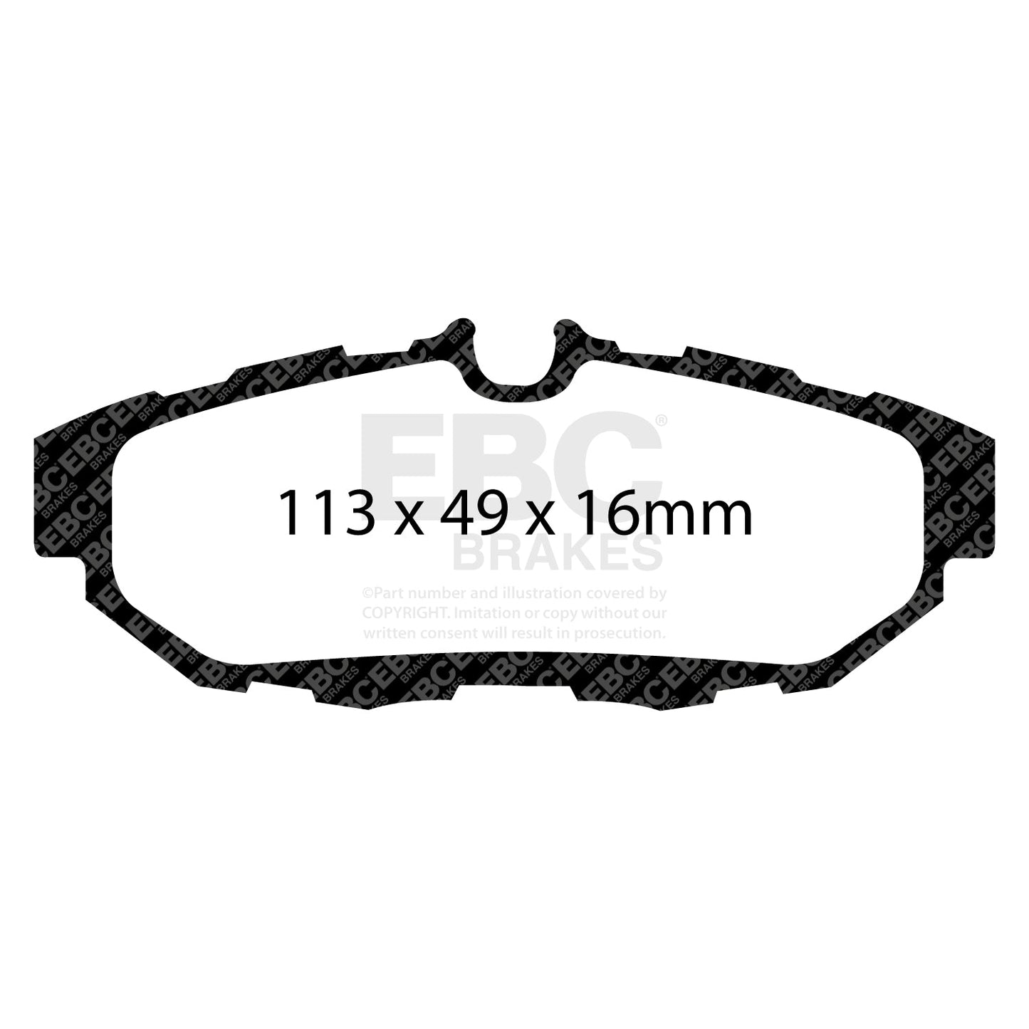 EBC Brakes Pad and Disc Kit (PD13KR203)