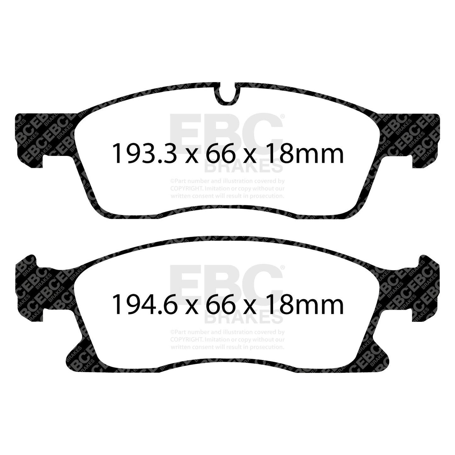 EBC Brakes Pad and Disc Kit (PD03KF1630)