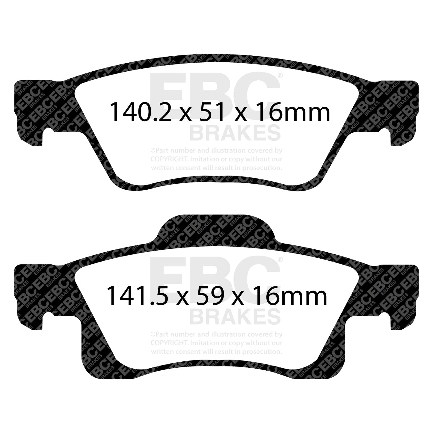 EBC Brakes Pad and Disc Kit (PD13KR679)