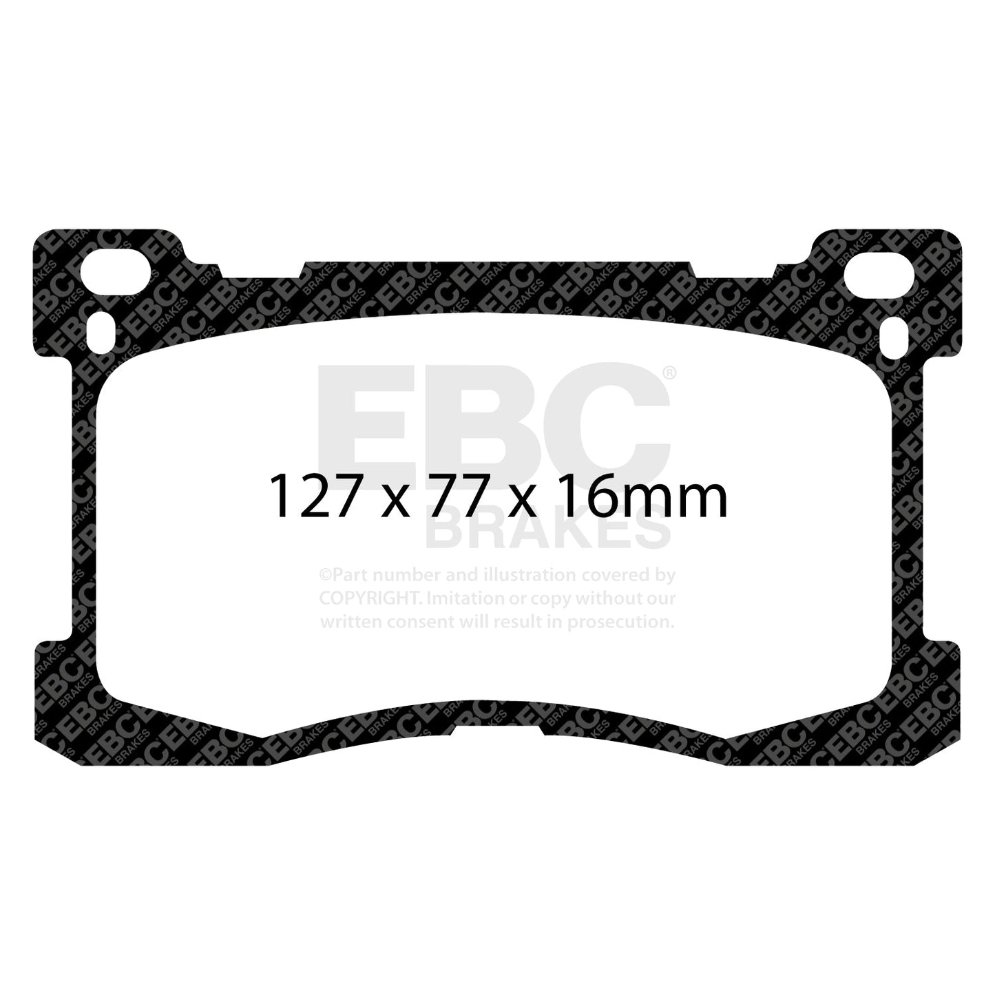 EBC Brakes Pad  and  Disc Kit (PD02KF664)