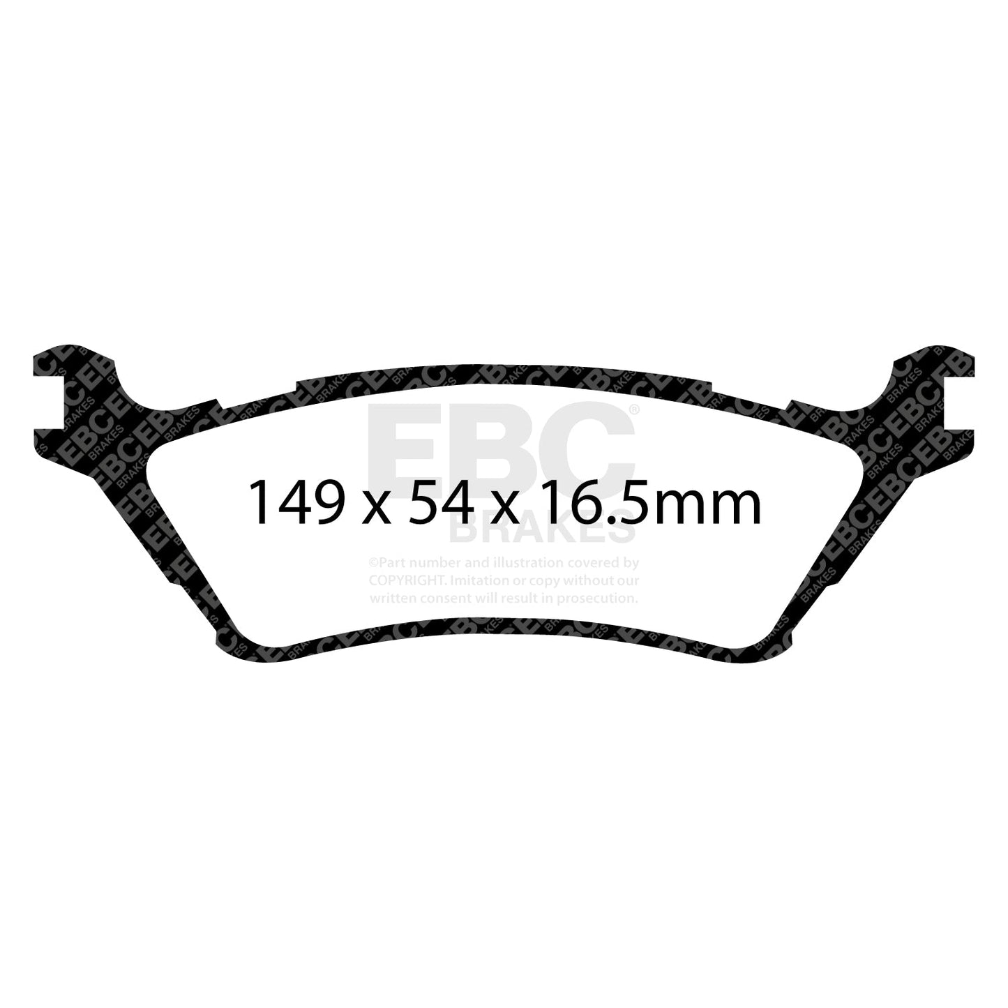 EBC Brakes Pad and Disc Kit (PD11KR376)