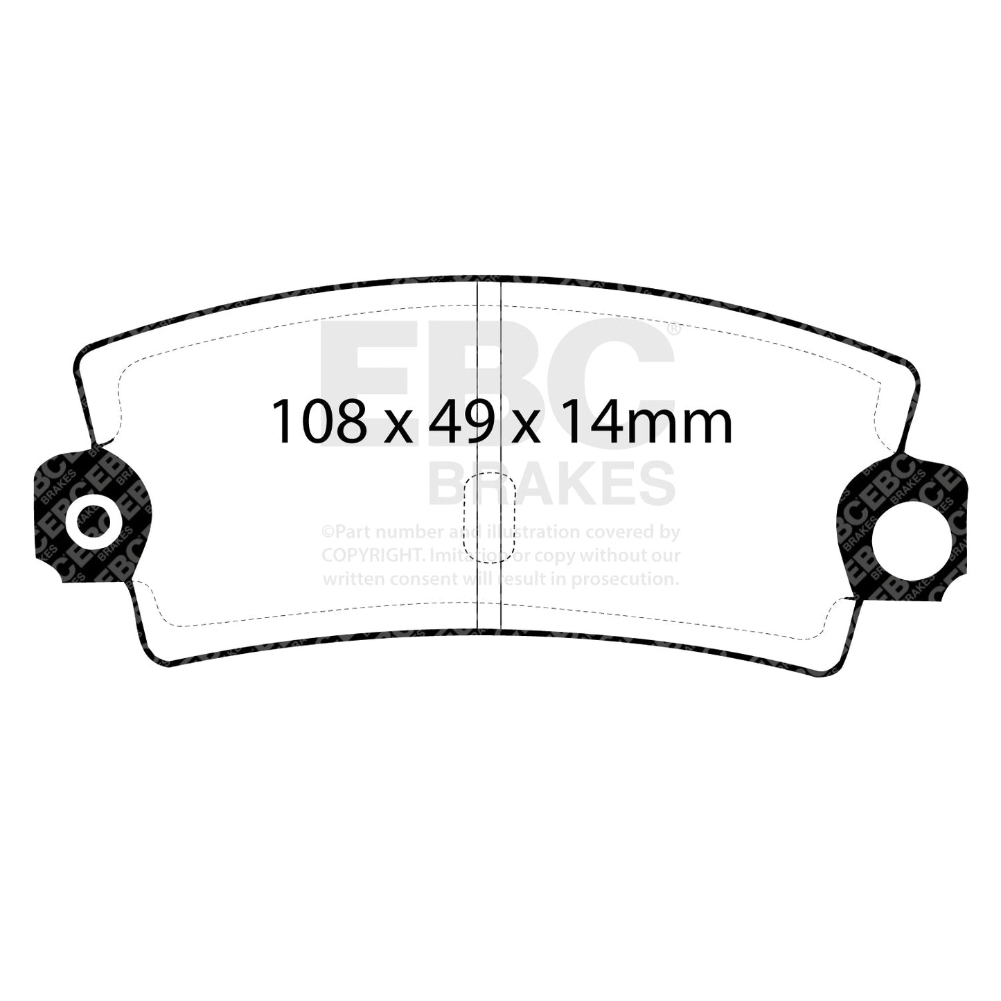 EBC Brakes Pad and Disc Kit (PDKR786)