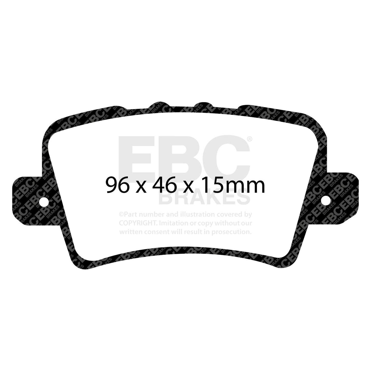 EBC Greenstuff 2000 Series Sport Brake Pad Set (DP21902)