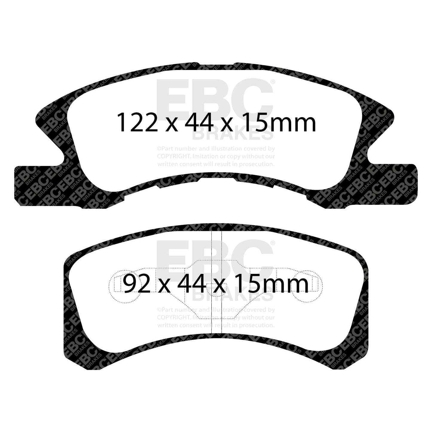 EBC Brakes Pad and Disc Kit (PDKF564)