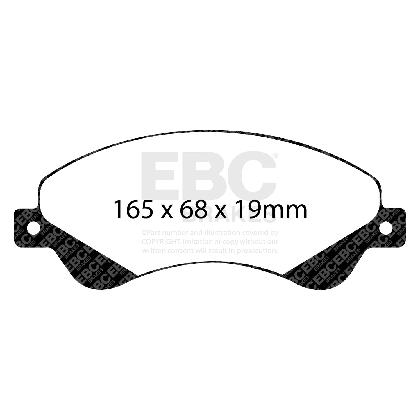 EBC Brakes Pad and Disc Kit (PDKF798)
