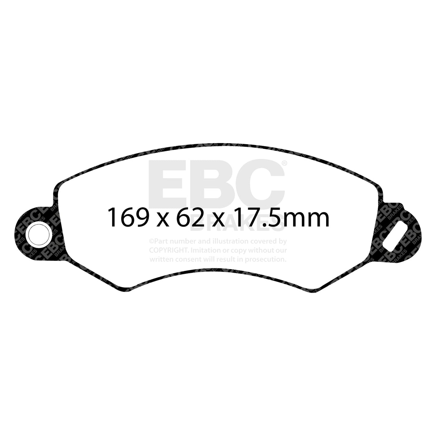 EBC Brakes Pad and Disc Kit (PDKF1090)