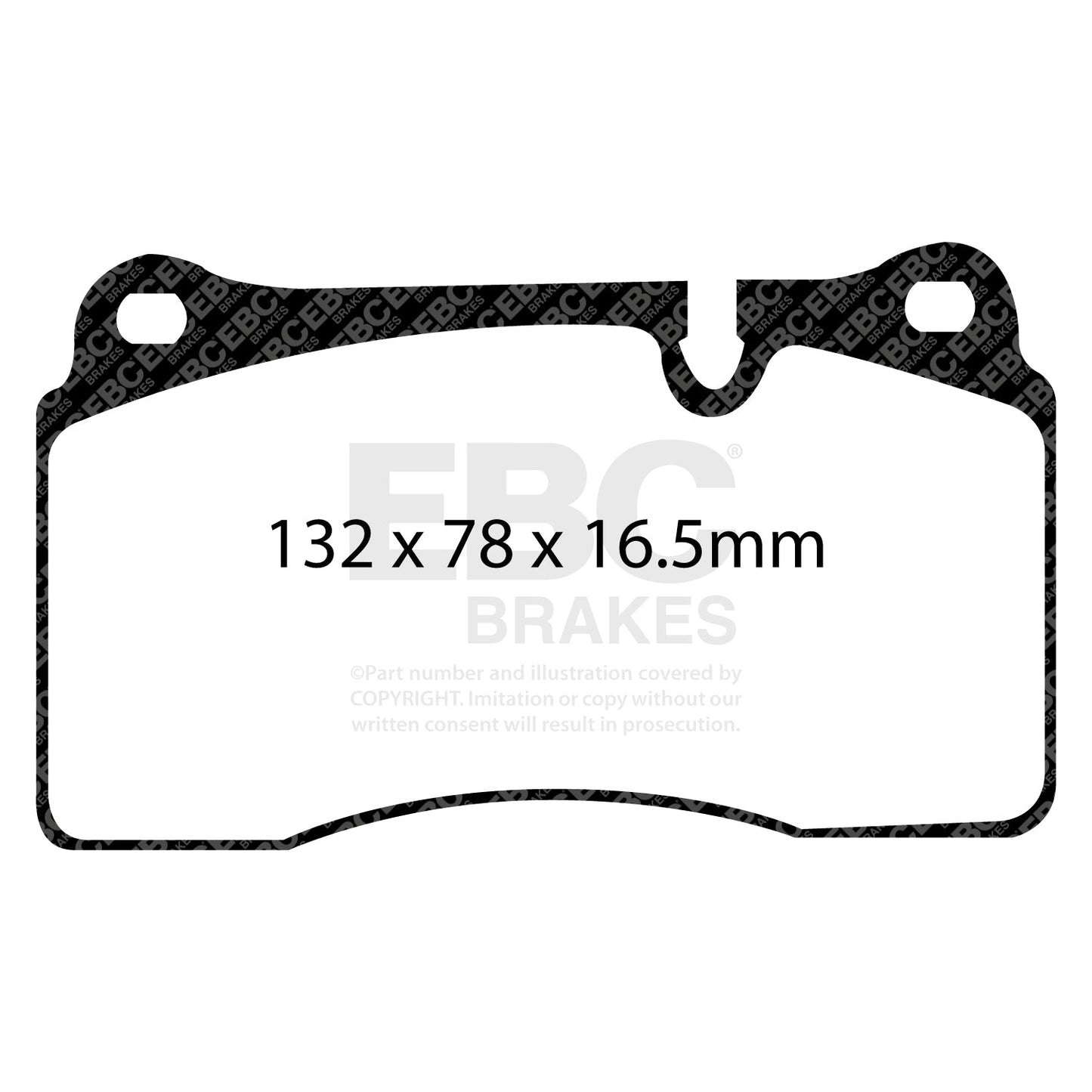 EBC Brakes Pad and Disc Kit (PD08KF308)