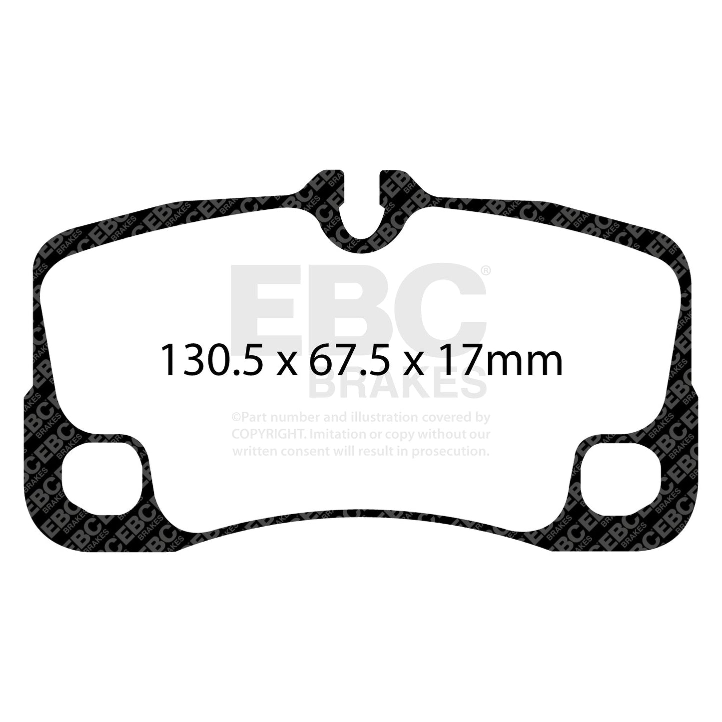 EBC RP1 Brake Pads DP81930RP1 Rear