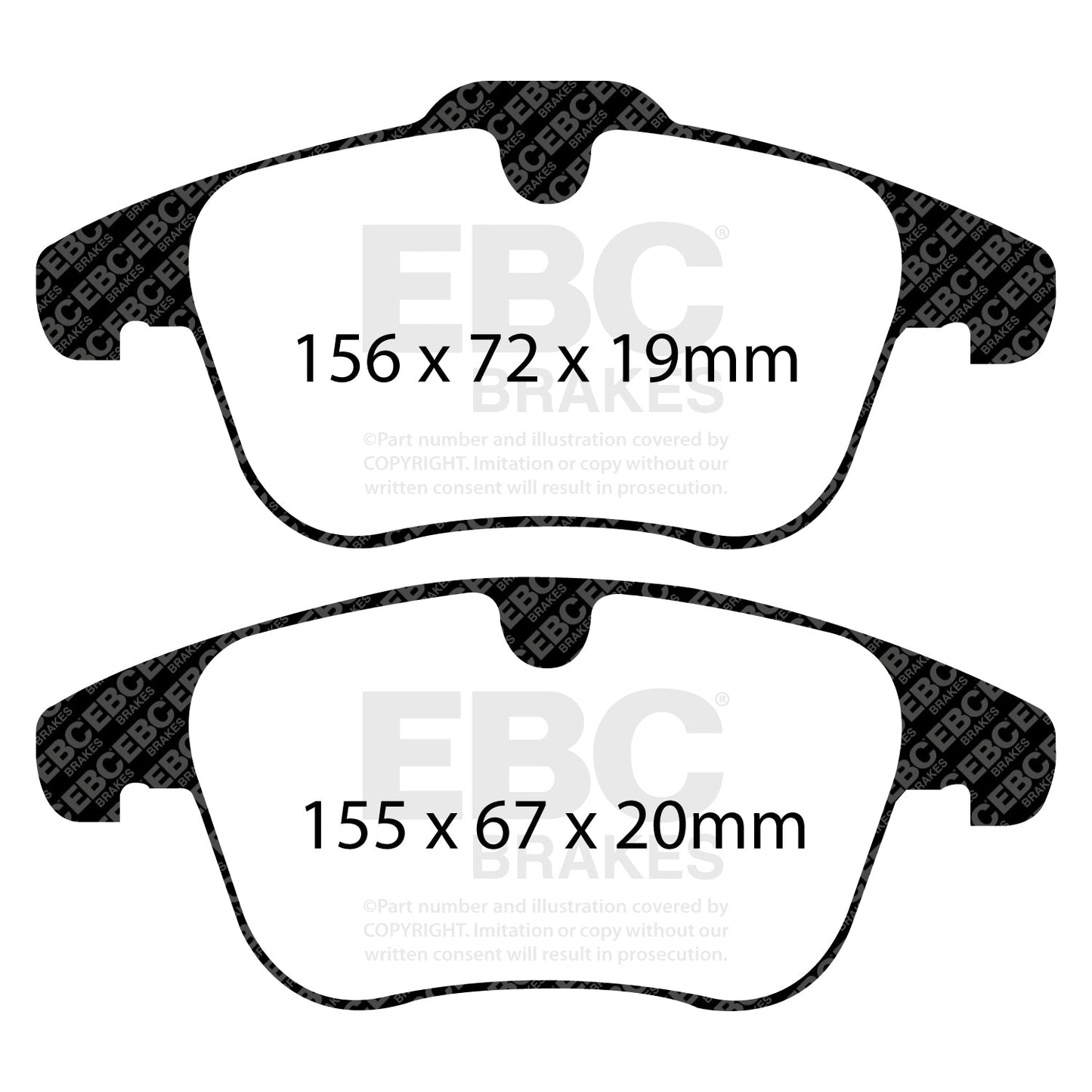 EBC Brakes Pad and Disc Kit (PD17KF055)