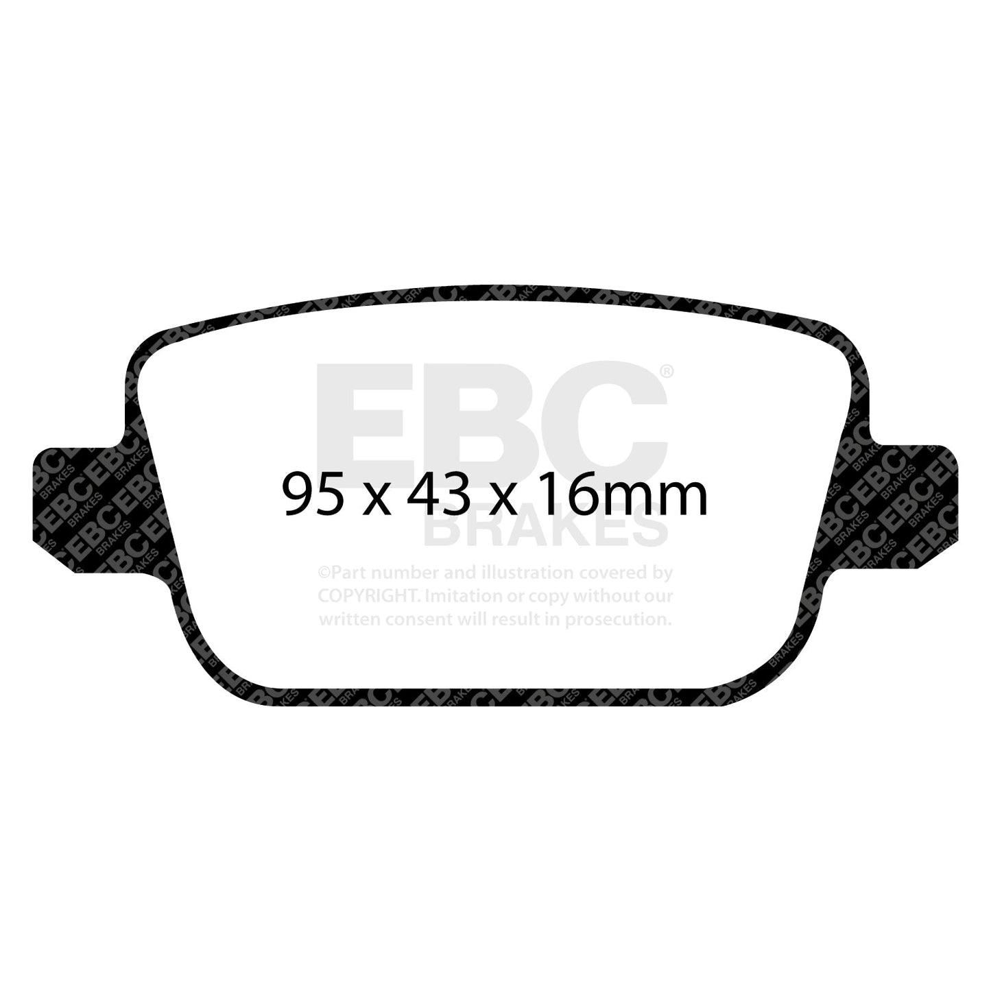 EBC Brakes Pad and Disc Kit (PDKR994)