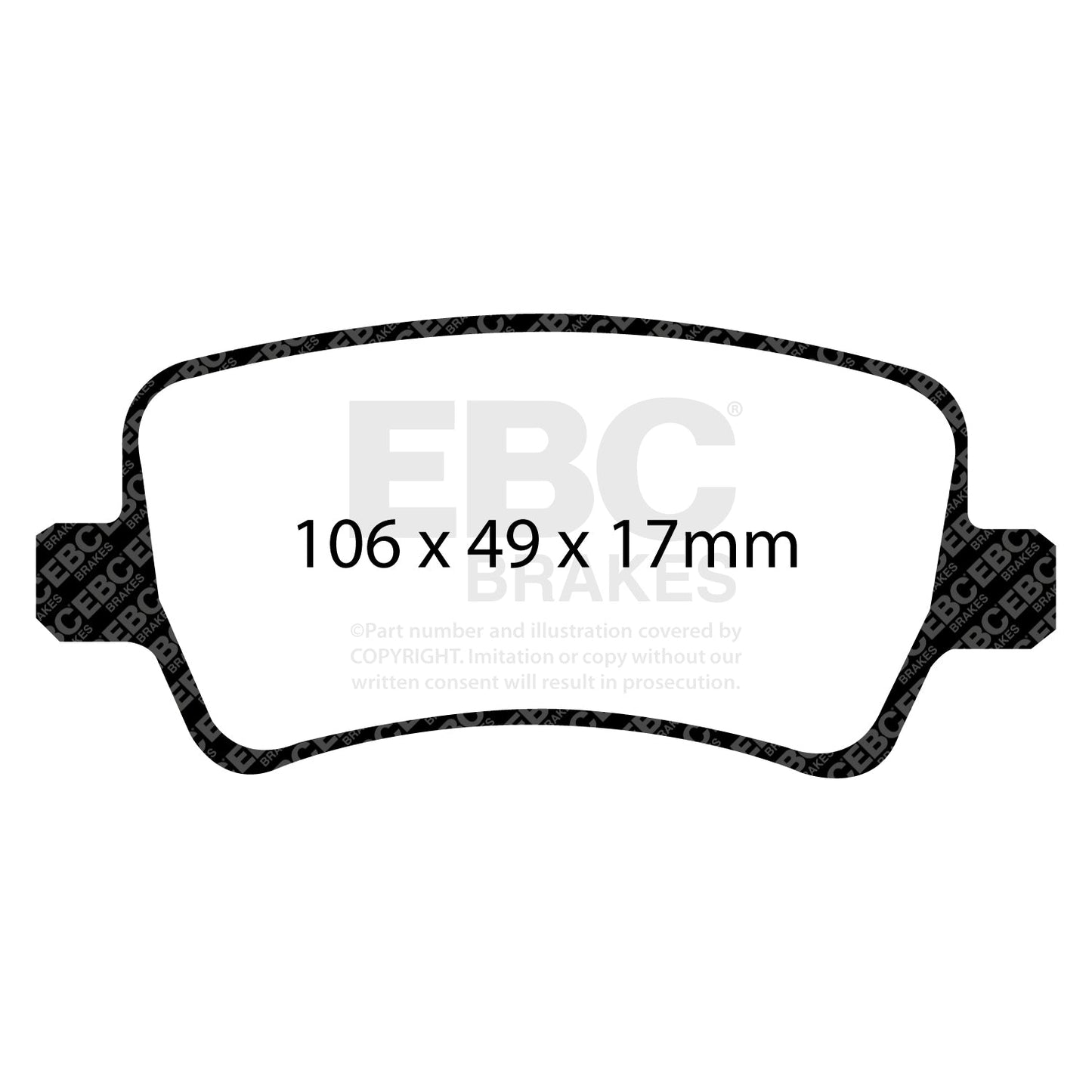 EBC Brakes Pad and Disc Kit (PD11KR395)