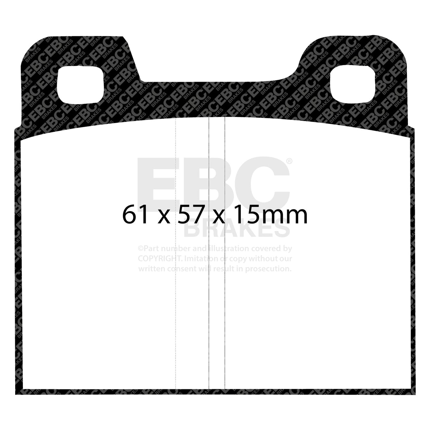 EBC Brakes Pad and Disc Kit (PDKF058)