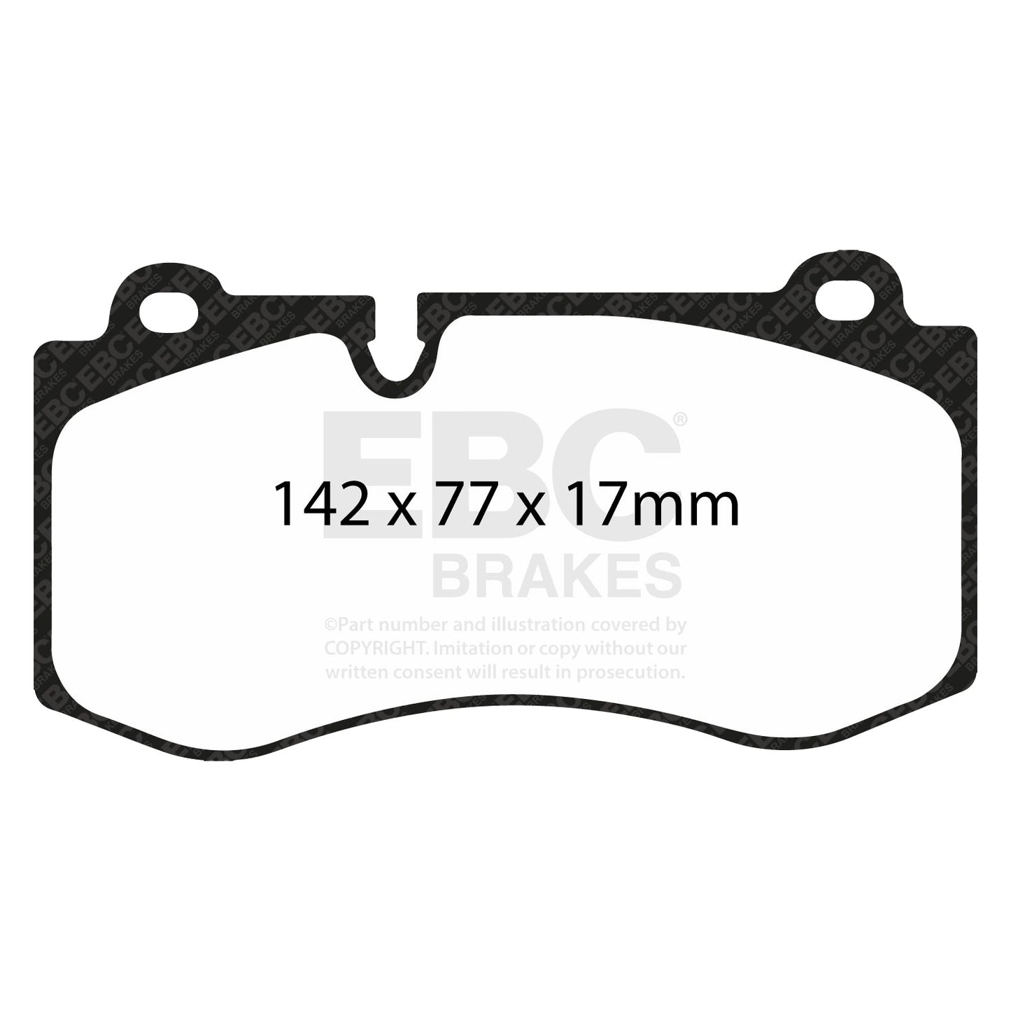 EBC Brakes Pad  and  Disc Kit (PD01KF939)