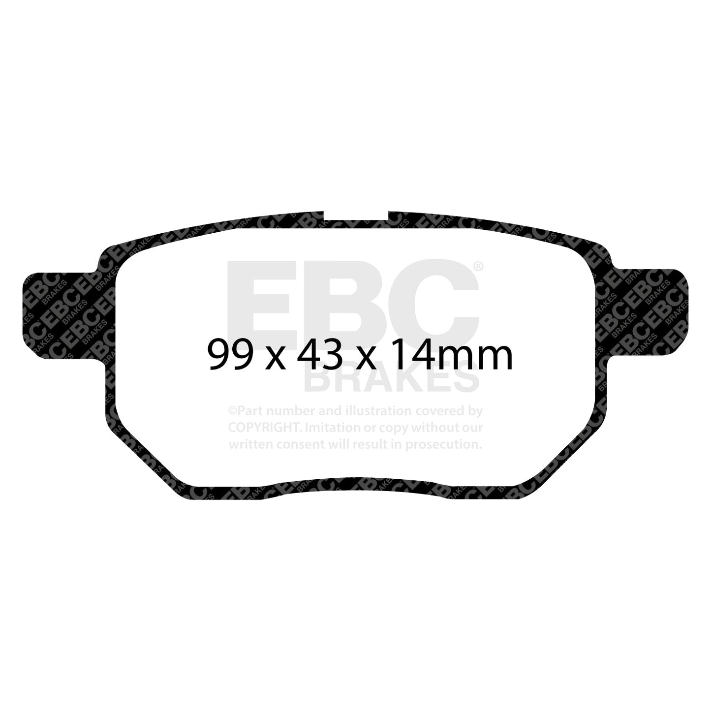 EBC Brakes Pad and Disc Kit (PDKR508)