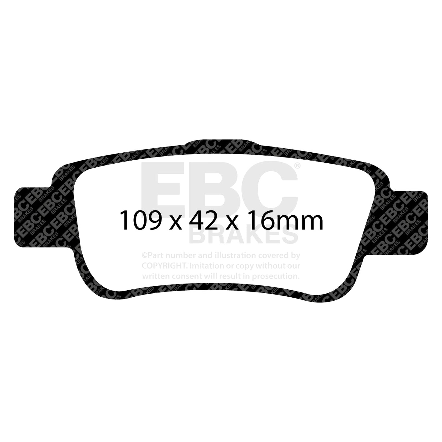 EBC Brakes Pad and Disc Kit (PDKR396)