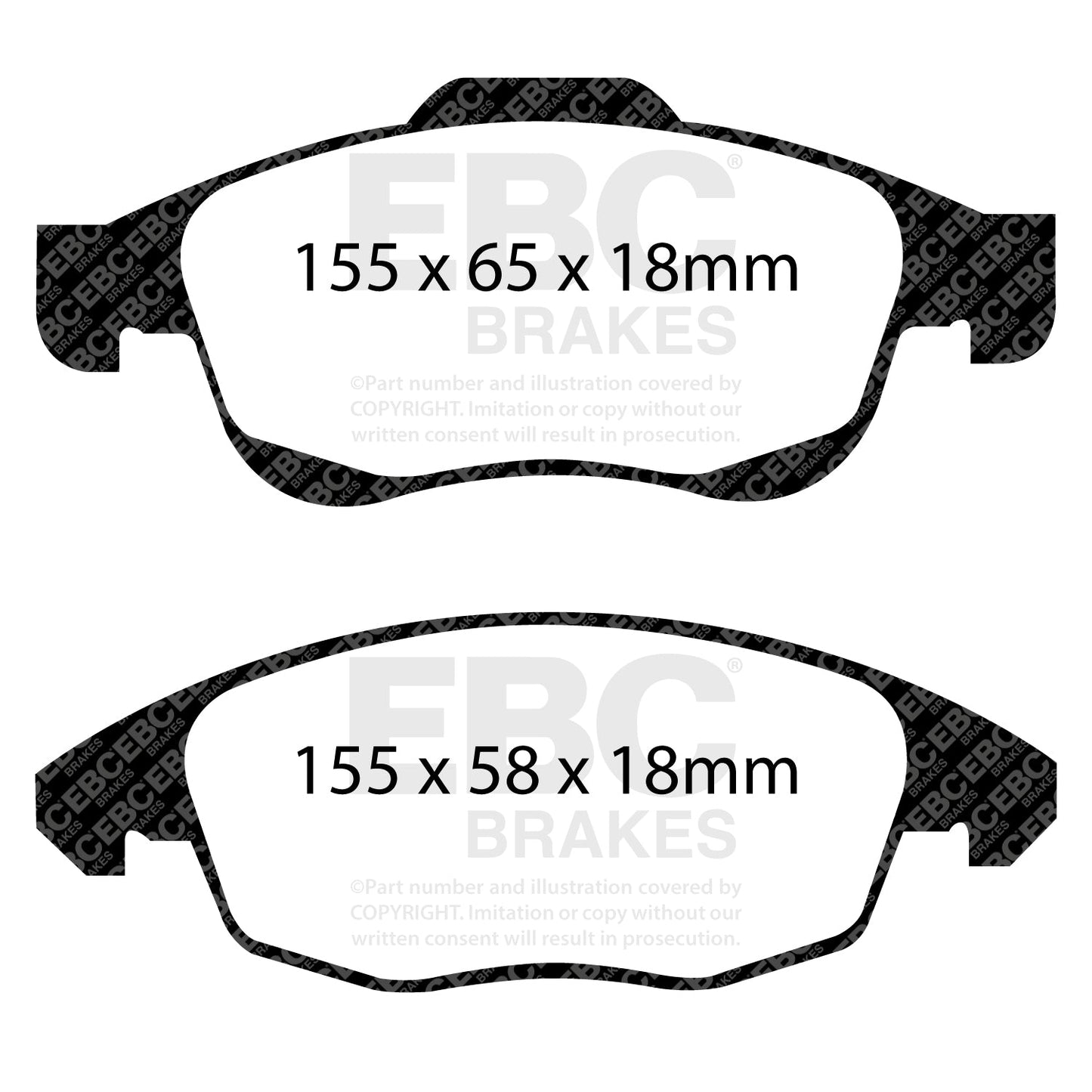 EBC Brakes Pad and Disc Kit (PD11KF794)