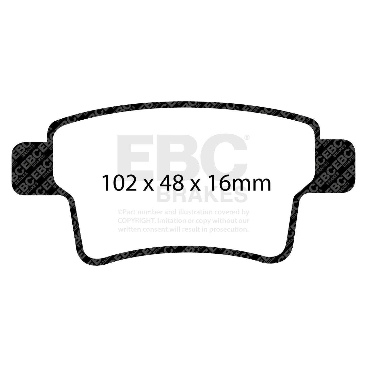 EBC Brakes Pad  and  Disc Kit (PD01KR230)