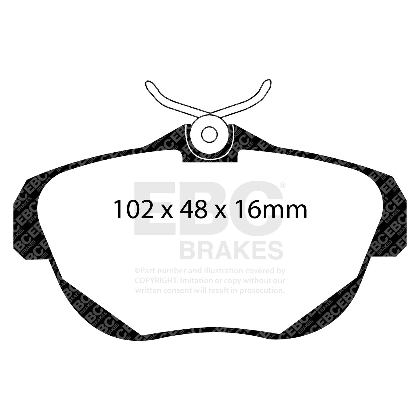 EBC Brakes Pad and Disc Full vehicle Kit (PD40K588)