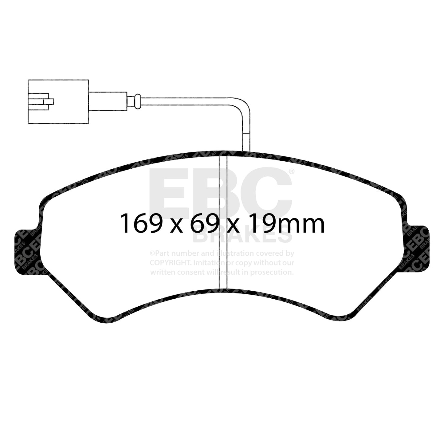 EBC Brakes Pad and Disc Full vehicle Kit (PD40K2245)