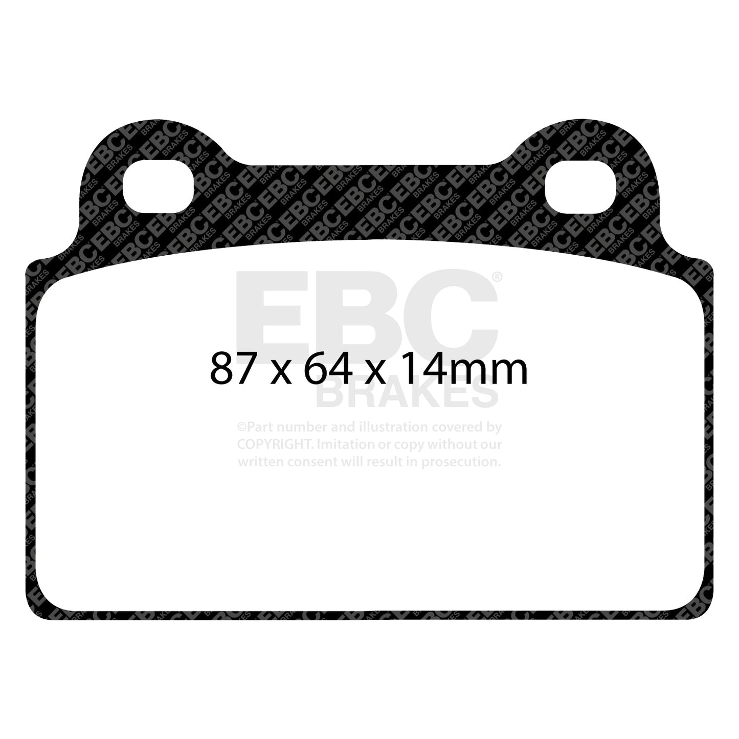 EBC Brakes Pad  and  Disc Kit (PD02KR471)