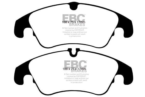 EBC Performance Pack Pad & Line Kit with Orangestuff Pads (PLK1937R)
