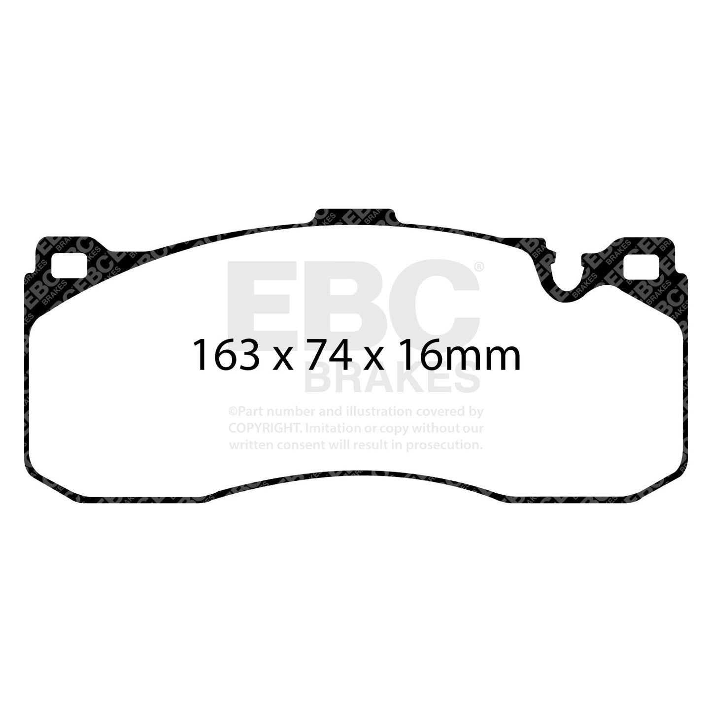 EBC Brakes Pad  and  Disc Kit (PD02KF581)