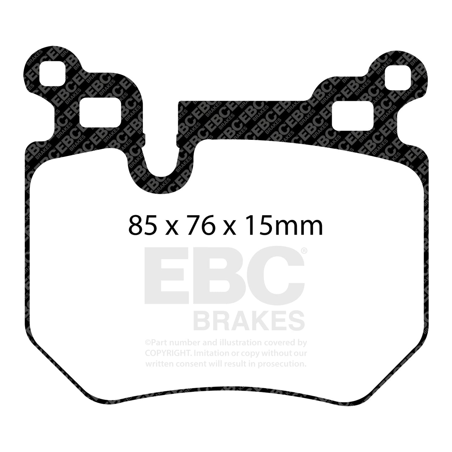 EBC Brakes Pad and Disc Kit (PD05KR418)