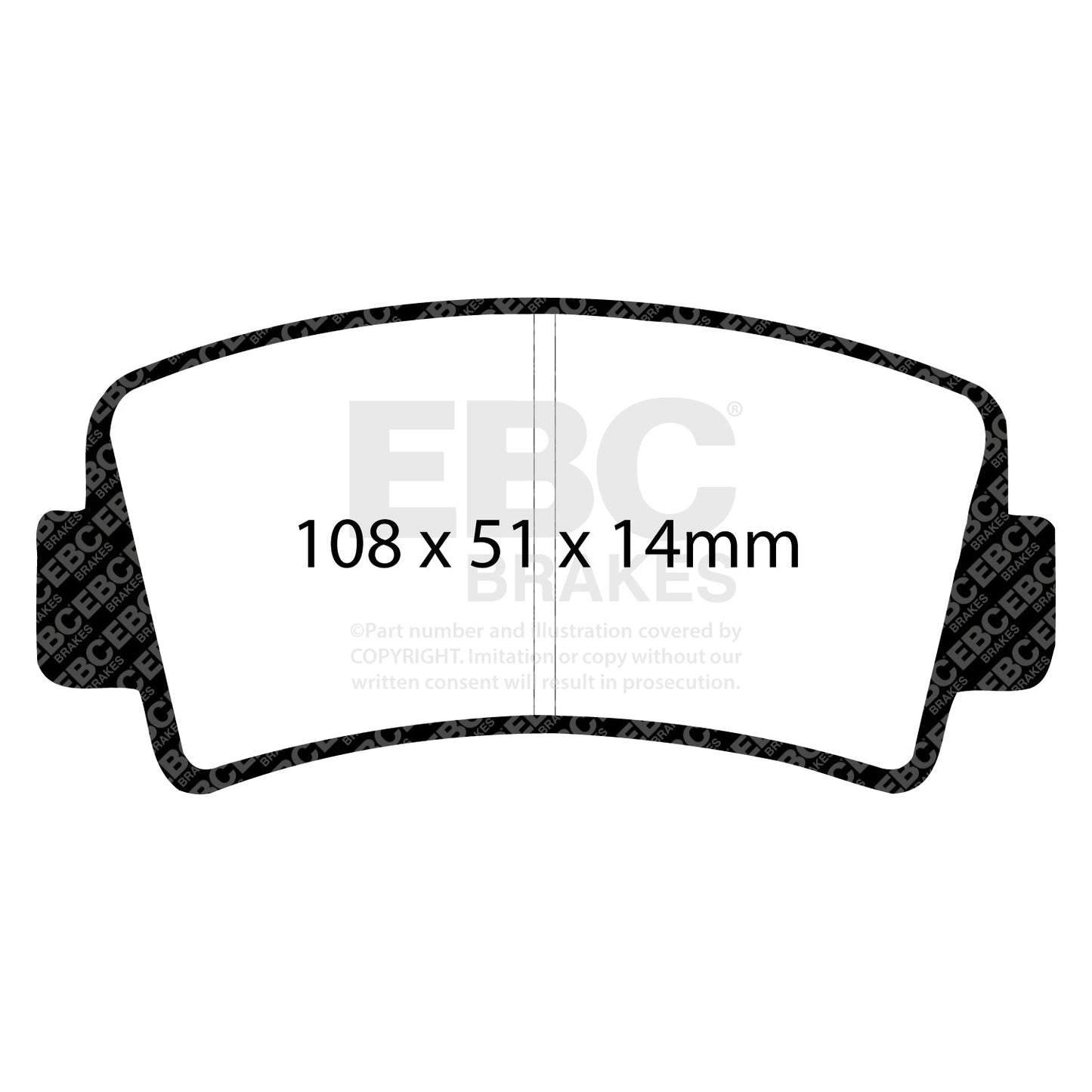 EBC Brakes Pad and Disc Full vehicle Kit (PD40K1137)