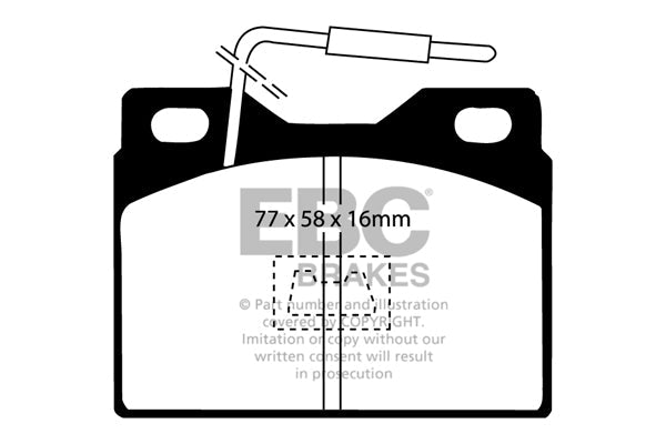 EBC Brakes Pad and Disc Kit (PDKF439)
