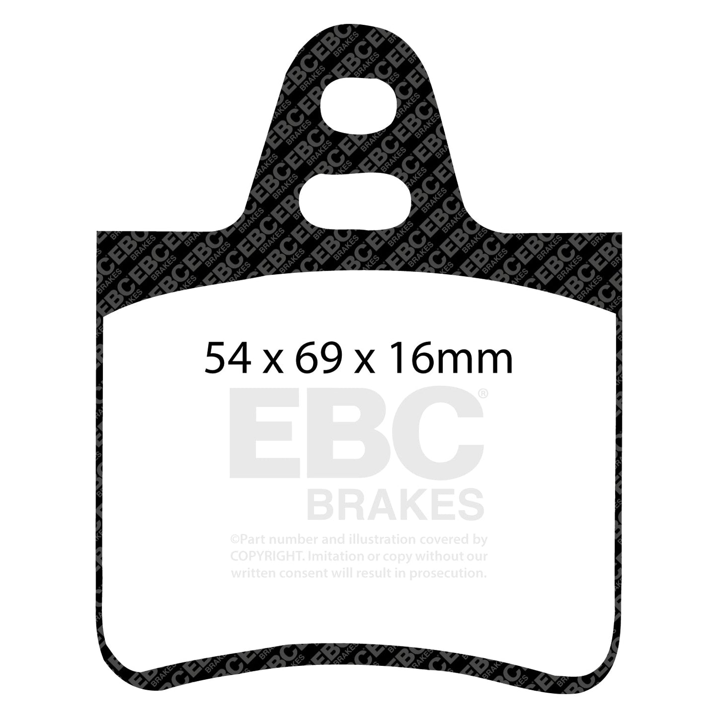 EBC Brakes Pad and Disc Kit (PDKR267)