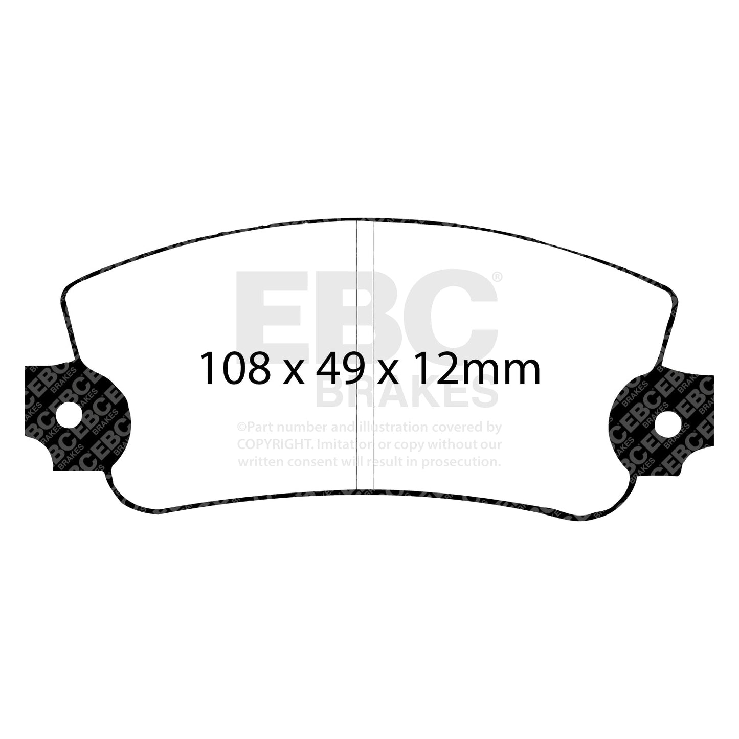 EBC Brakes Pad and Disc Kit (PDKR483)
