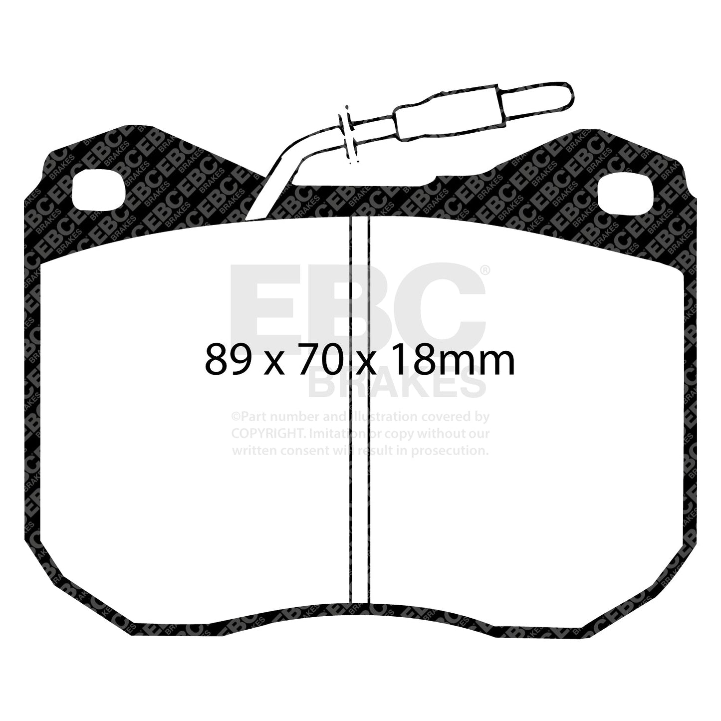 EBC Brakes Pad and Disc Kit (PDKF1584)