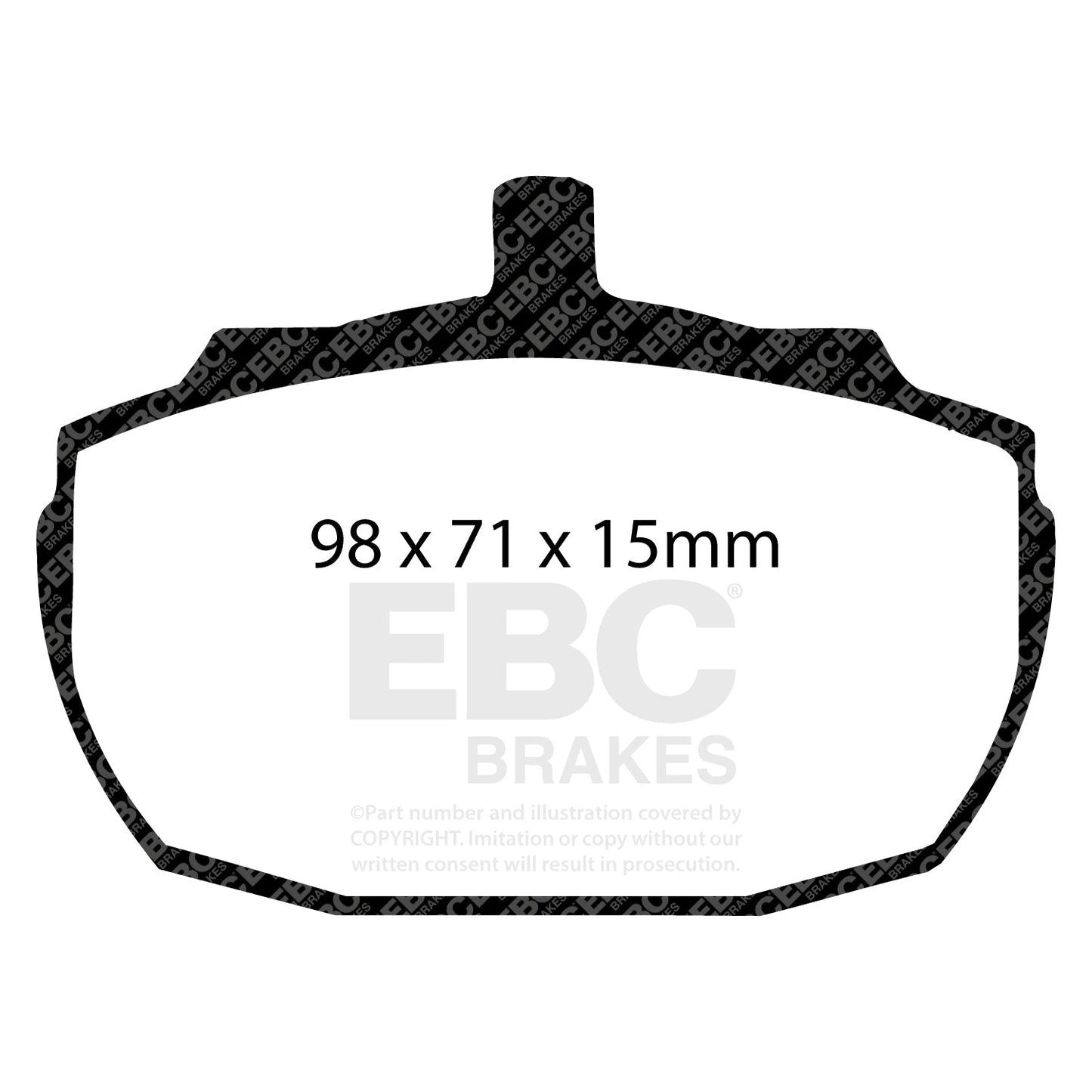 EBC Brakes Pad and Disc Kit (PD11KF836)