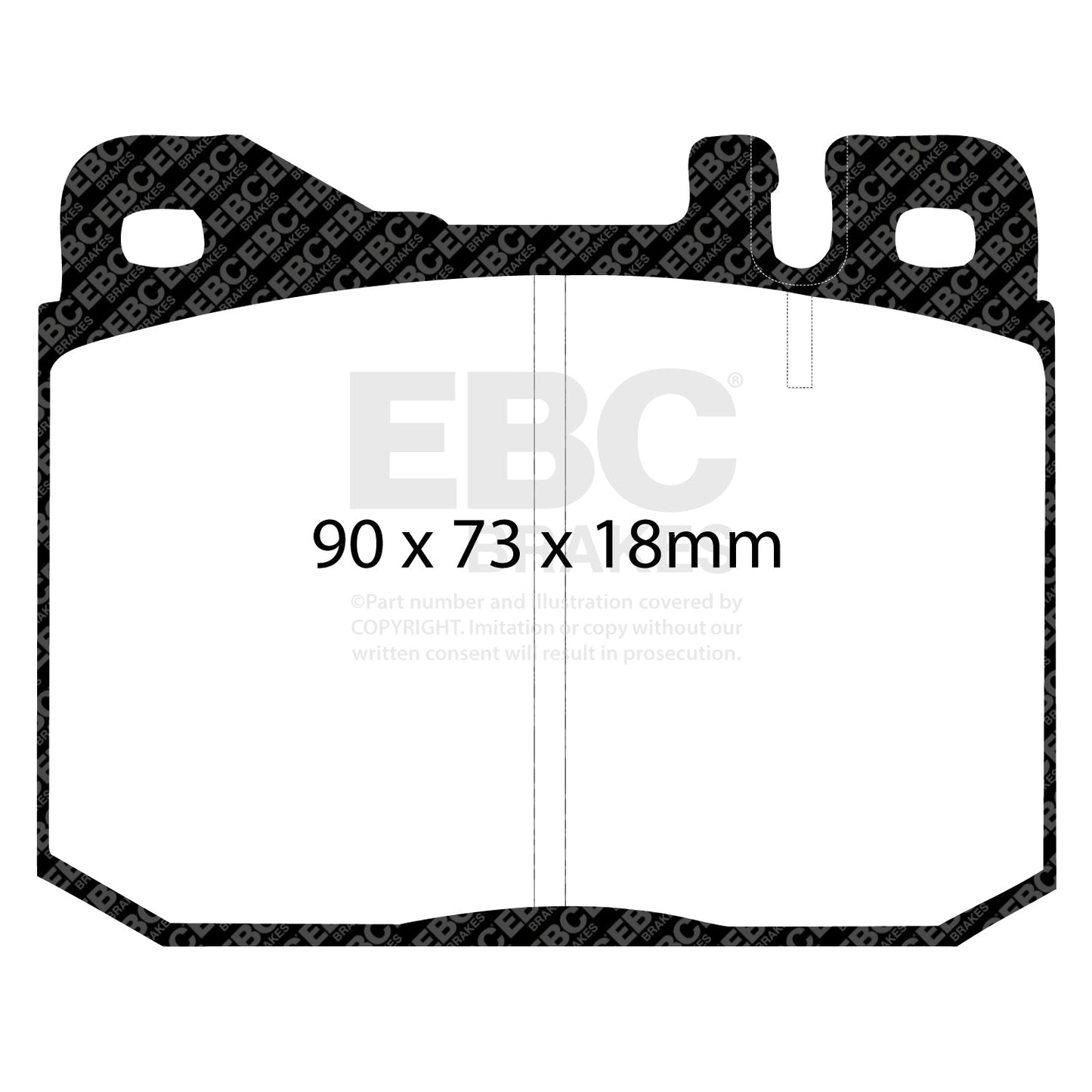 EBC Brakes Pad and Disc Kit (PDKF1263)