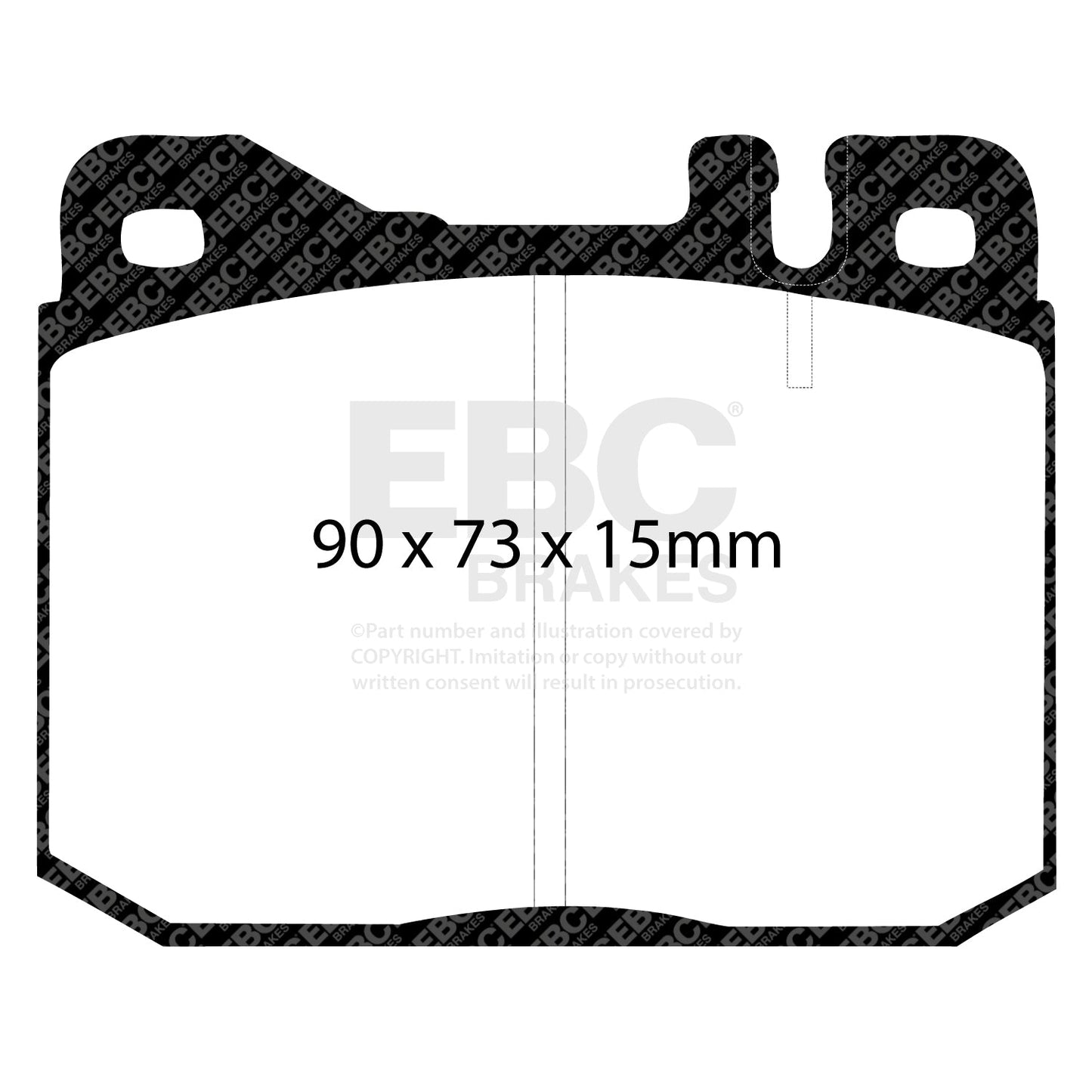 EBC Brakes Pad and Disc Kit (PD03KF799)