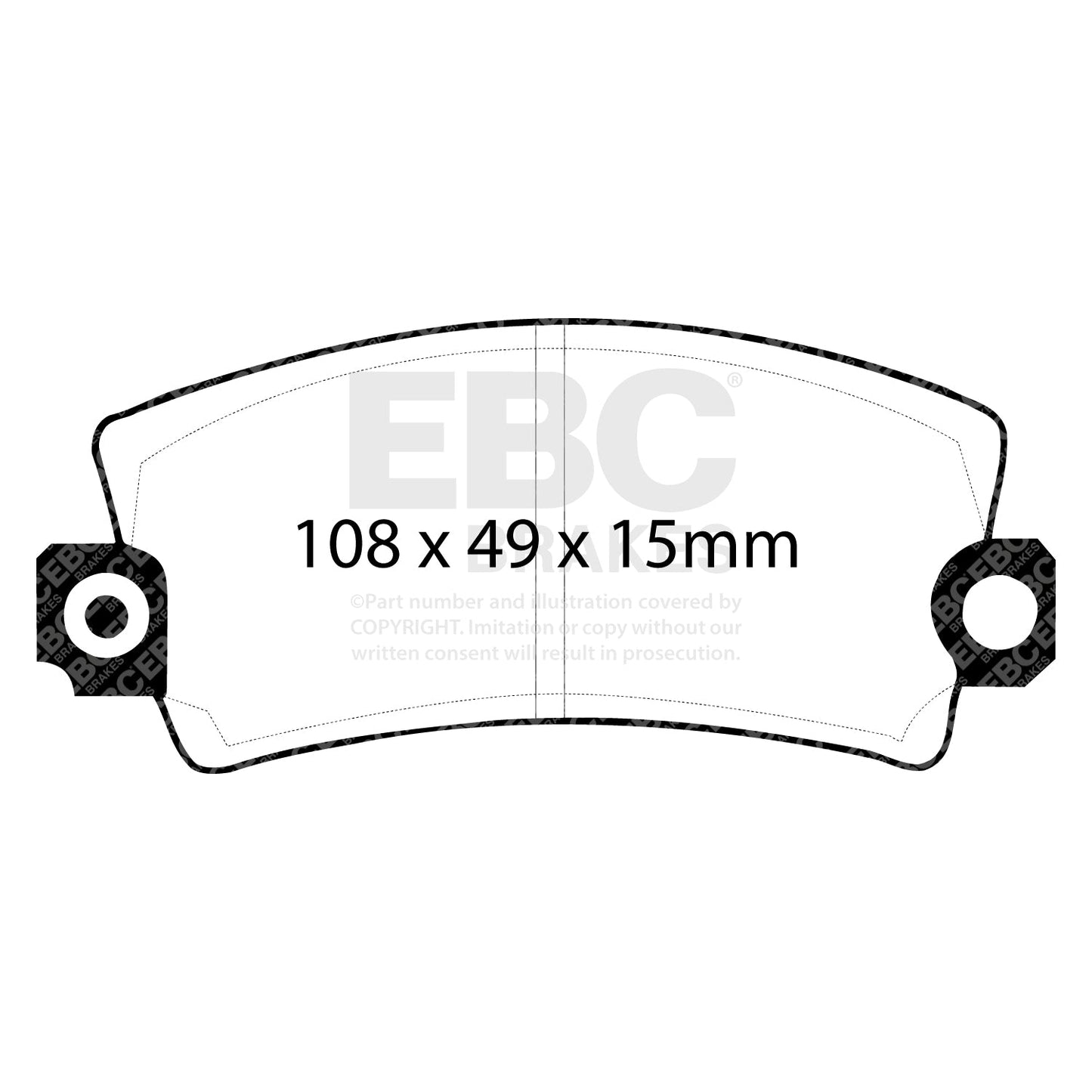 EBC Brakes Pad and Disc Kit (PDKF1698)